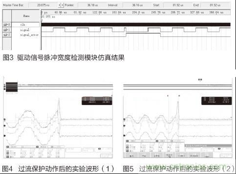 IGBT功率放大電路保護方法：圖3、4、5