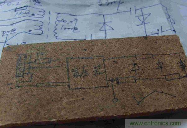 DIY單管自激，領略高壓電火花風采