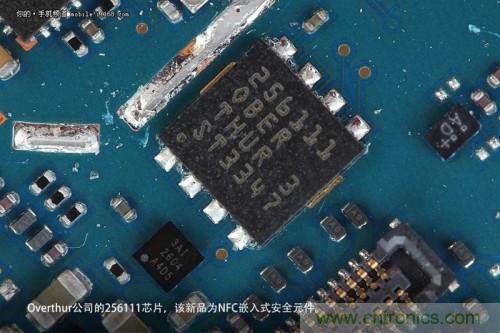 Overthur的256111芯片，是一顆NFC嵌入式安全元件